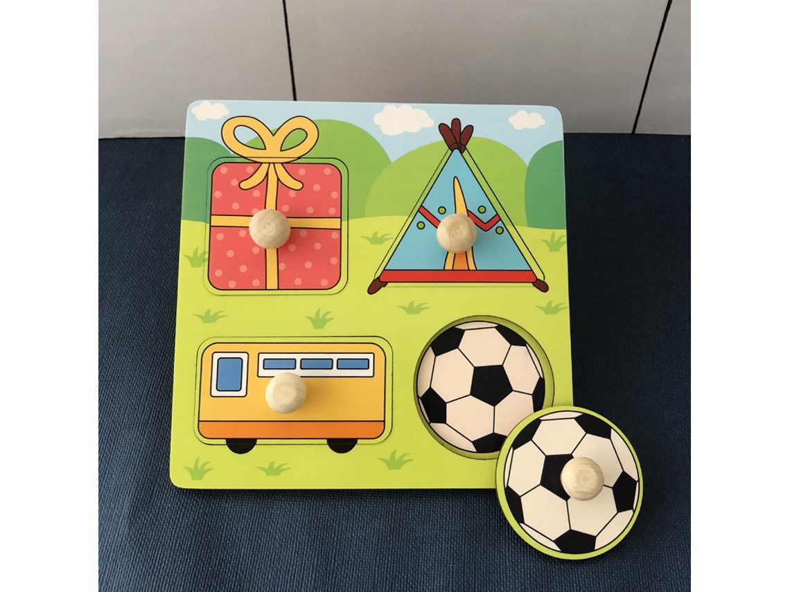Brinquedo De Madeira, Jogo De Quebra-cabeça De Madeira.