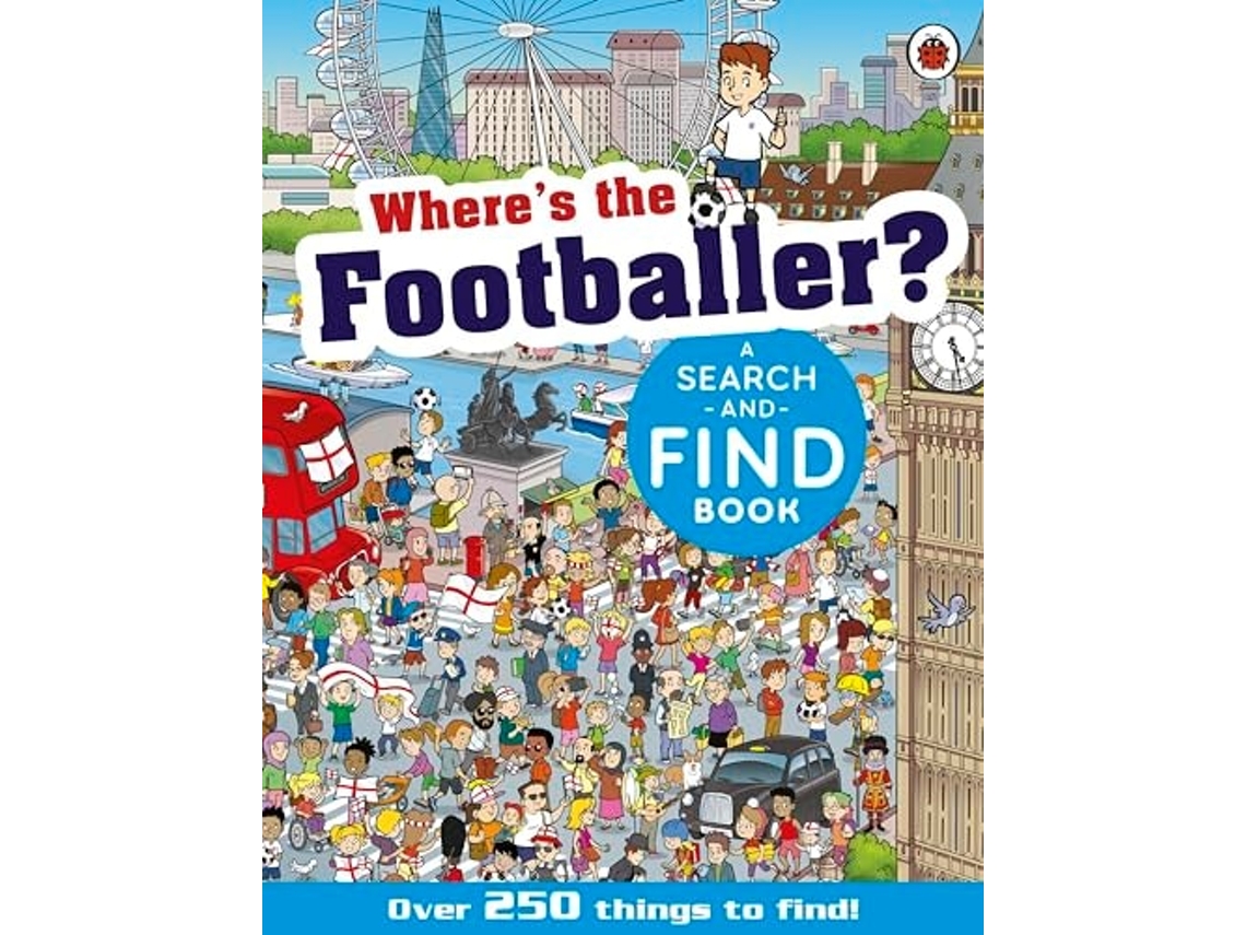 Livro Wheres The Footballer? De Jorge Santillan (inglês)