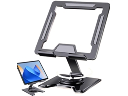 Suporte Para Tablet, Portátil E Dobrável Com Base Giratória.