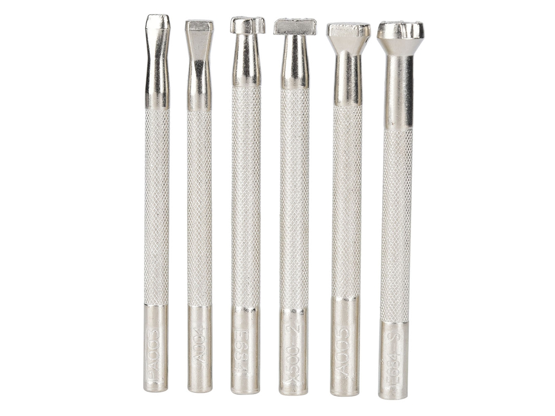 Conjunto 6 Ferramentas Talha Couro Alça Peixe