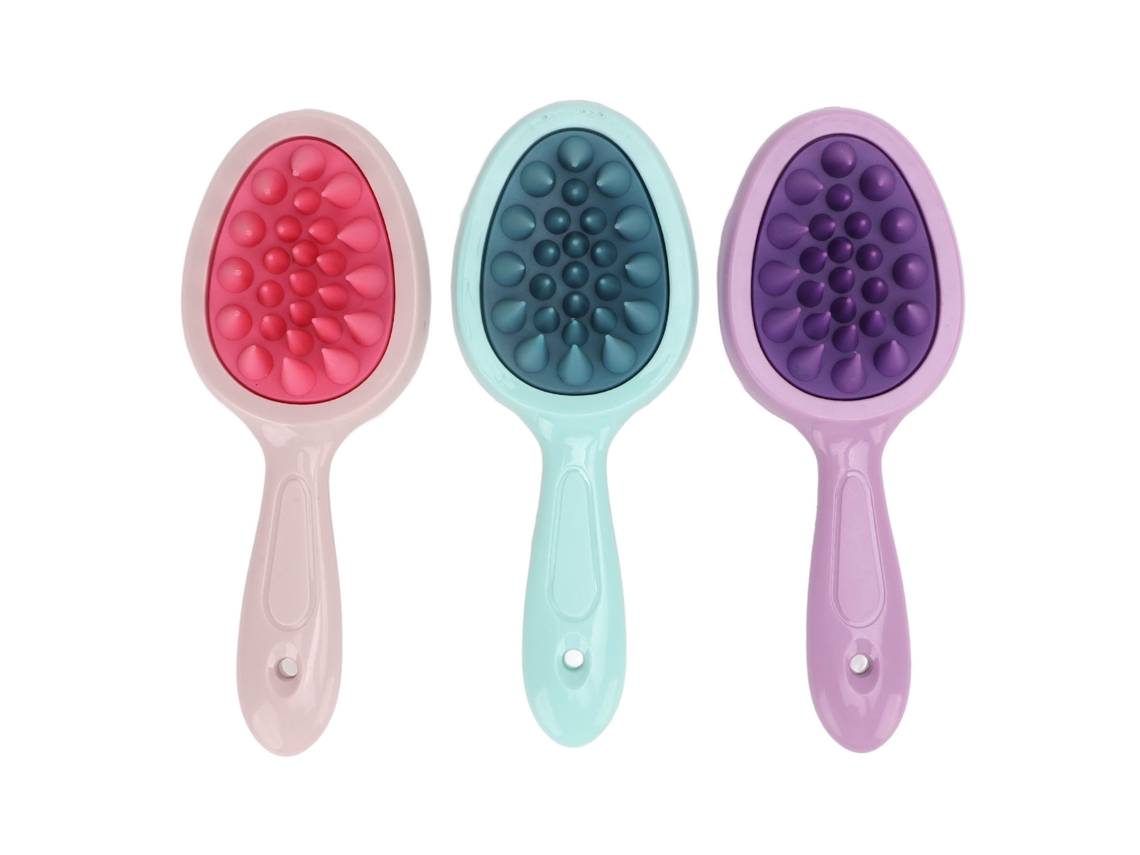 Brocha De Massagem Para Cabelo E Couro Cabeludo