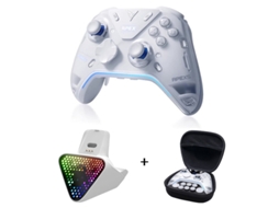 Comando Flydigi Apex 5 Elite Com Force Feedback, Iluminação Rgb E Bolsa - Gamepad Sem Fios Bluetooth Para Jogos
