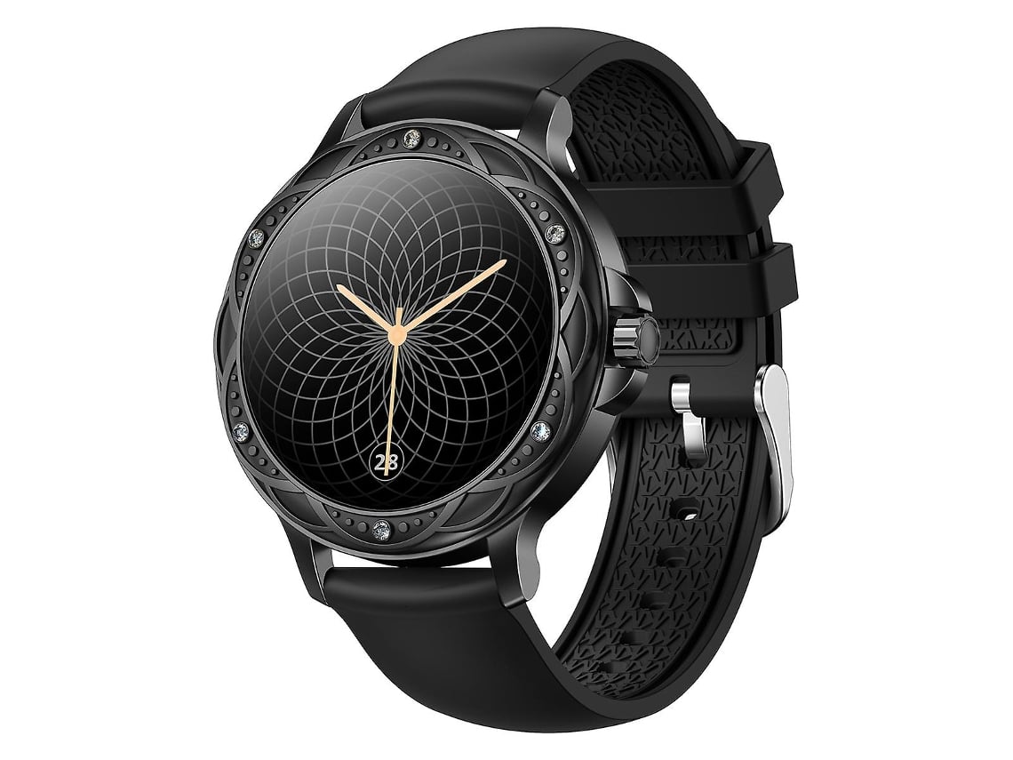 Relógio Inteligente Com Pulseira De Silicone À Prova Dágua De 1,2 Polegadas VONKELIOS