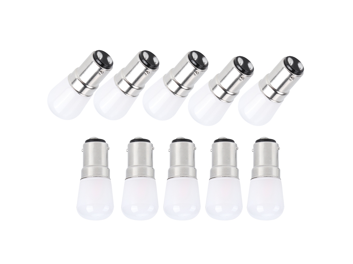 10 Peças De Reposição De Lâmpada Led De 1,5 W Ac 230 V B15 Brilvibera