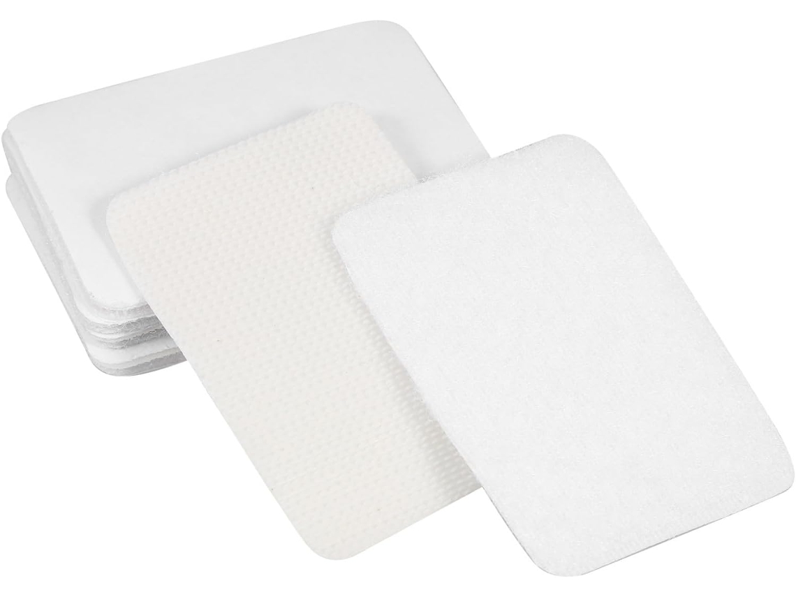 Ipetboom Conjunto De 5 Pares Tiras Autoadesivas Pvc Para Carpetes E Almofadas, Design Sem Marcas E Uso Doméstico
