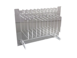 Suporte De Exibição Para Unhas Em Acrílico Com 10 Acessórios Transparente Organizador Para Amostras E Designs De Unhas