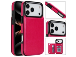 Capa Carteira À Prova De Choque Compatível Com Iphone 17 Pro Max