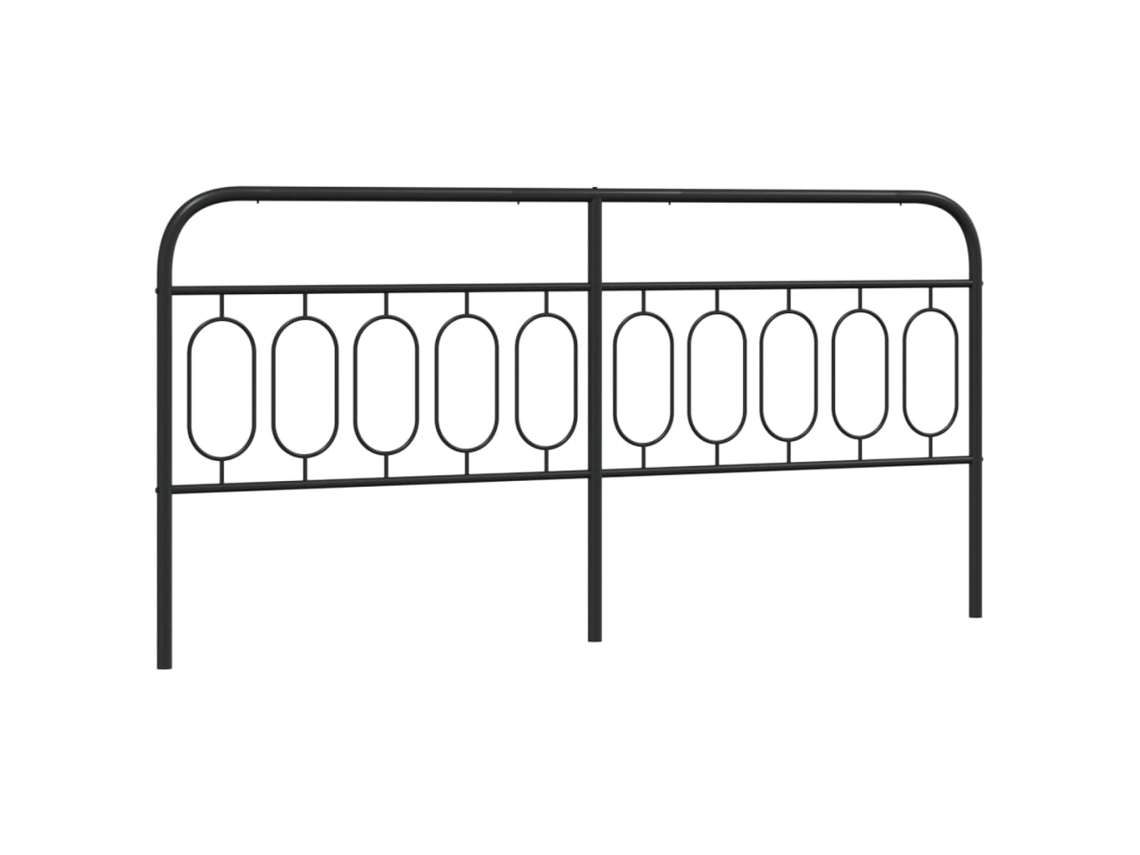 Cabeceira de substituição 200 cm Metal Marrom MAISON EXCLUSIVE