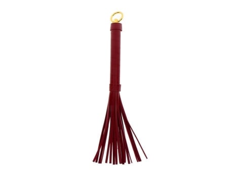 Fouet - Taboom - Pequeno Chicote - Vermelho - Adulto - Deluxe Para Iniciantes Em Bdsm