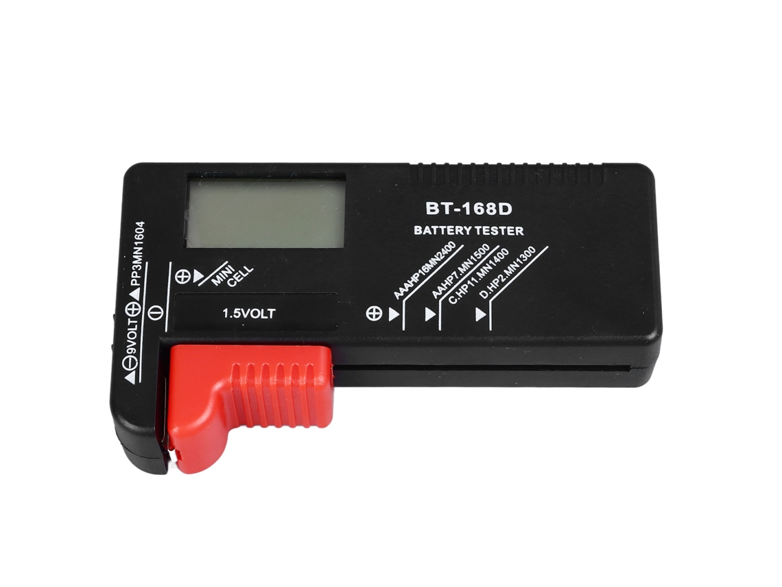 Testador De Bateria Digital (leitura Fácil, Medição De Voltagem)