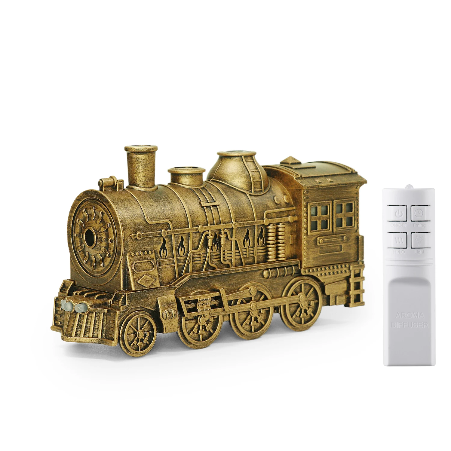 Mini Difusor de Aromaterapia em Formato de Trem MDUG (cobre)