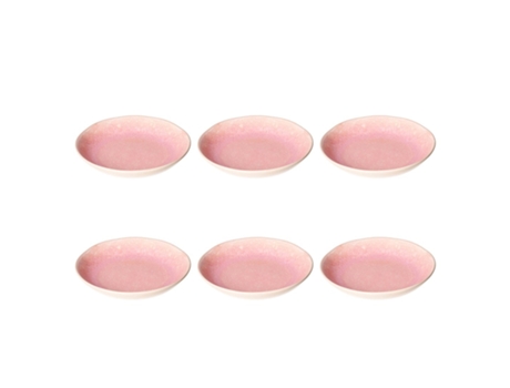 Rosetulipani Concerto Fuse Rosa Conjunto de 6 Pratos de Sopa 21 Cm Rop