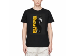 Rockinstone Pulp Fiction Men's T-shirt - Vincent Vega Dancing - Black Size:xxxl