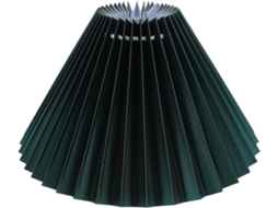 Tecido Plissado Verde Escuro para Lâmpada de Mesa E27, Acessório Simples de Proteção Contra Luz. SFUSHOS