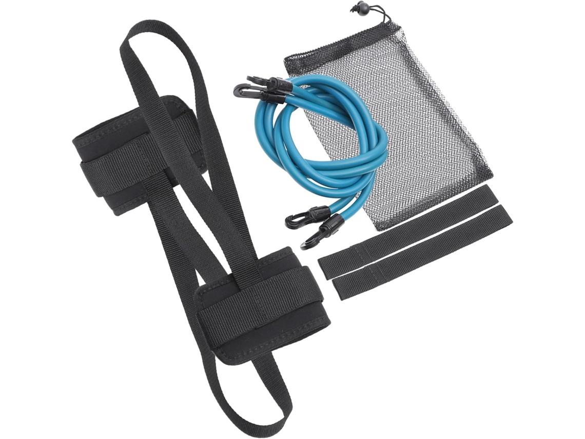 Conjunto De Cordas Para Treinamento Resistência Na Natação, Ideal Exercícios Em Piscina Adultos Melhora A