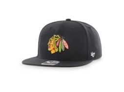 '47 Bonétain Sr Osfa Boné (preto, Chicago Blackhawks, Osfa)