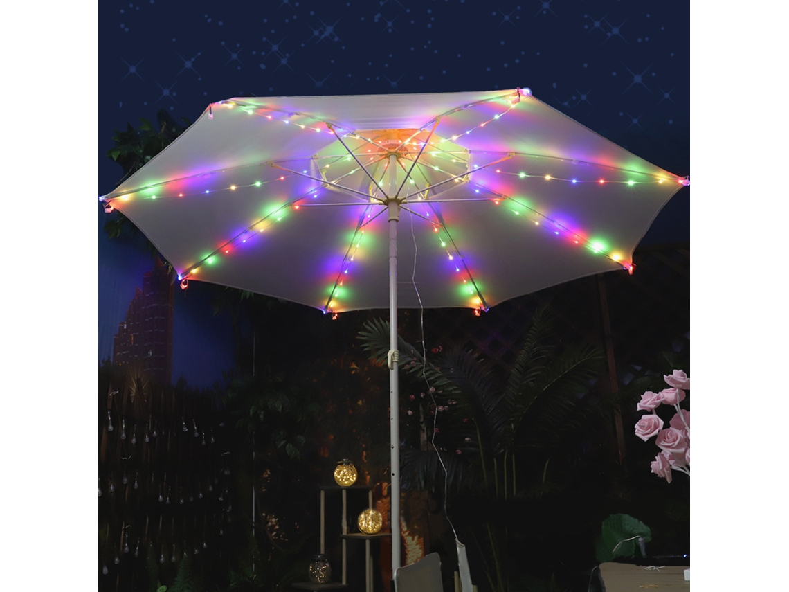 2026 luzes Led para Paraguas Luzes de Cadeia de Couro Luminares Coloridas para Decoração Festiva Tenda