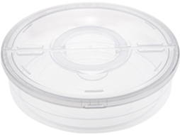 Caixa Plástica Para Armazenar Bolos E Pizzas, Recipiente Redondo De 30 Cm Com Tampa E Alça, Ideal Para Guardar Cupcakes E Sobremesas
