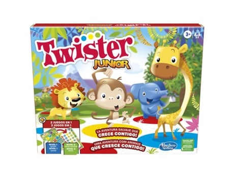 Jogo Infantil HASBRO GAMES Twister Junior (Idade Mínima Recomendada: 3 anos)