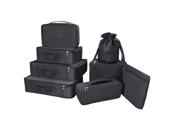 Organize com Estilo Bolsa de Armazenamento BRILVIBERA à prova d'água para segurança dos pertences