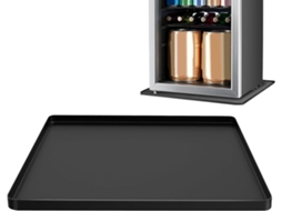 Tapete Para Geladeira, 61x 61cm, Base De Silicone Antiderrapante Reutilizável, Acessório Para Piso De Geladeira, Para