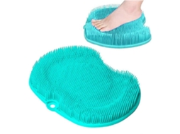 Lurelia Escova Massageadora Para Pés, Para Duche, Com Ventosas, Limpeza E Acupressão, Massagem Suave, Base Antideslizante