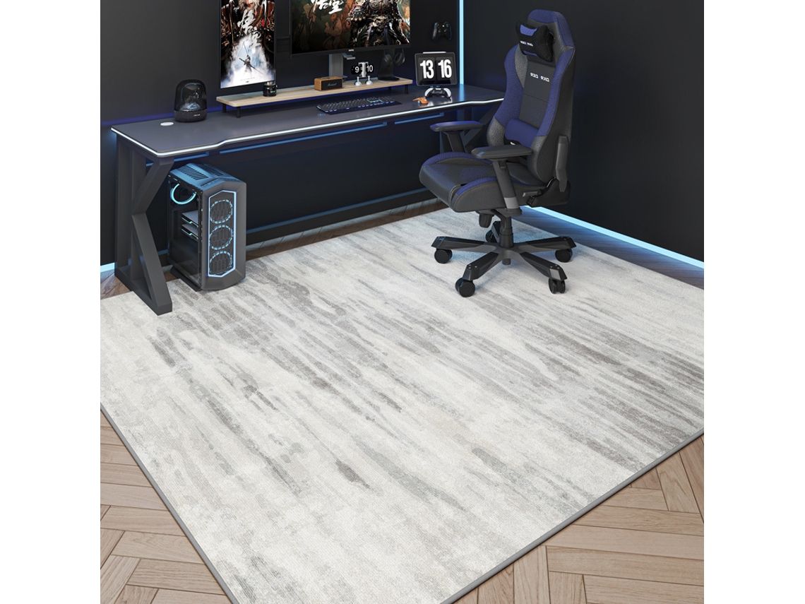 Tapete Protetor Para Cadeiras, (névoa Cinzenta - 100x160 Cm) Cuich