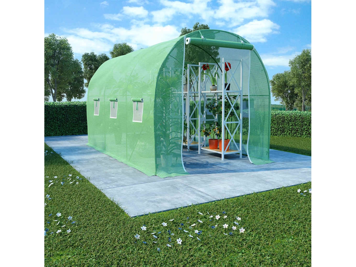 Vidaxl Estufa 6,86 M² 3,43x2x2