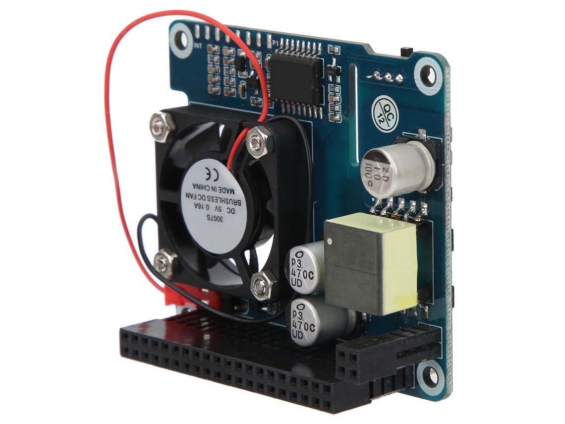 Placa de Expansão Ethernet PoE para RPi 4b/3b+