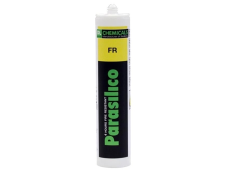 Cartucho de Silicone Resistente Ao Fogo Branco Parasilico Fr 300 Ml 0100024N731464 DL CHEMICALS
