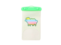 Capa de telefone à prova d'água para mergulho e natação EOOCOO com tela tática