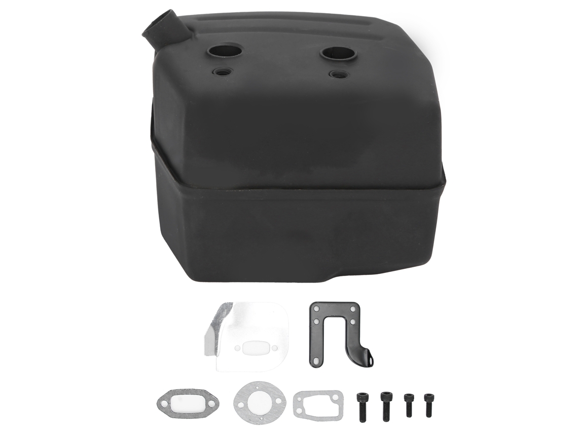 Kit Silenciador e Defletor de Escape para Husqvarna 61 268 272
