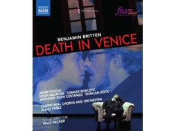 Blu-ray Video Daszak/Melrose/Pérez/TeatroRealChor&Orch/+ - Death in Venice (1CD)