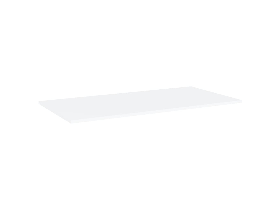 Conjunto de Prateleiras para Prateleira, 4 peças, em Compensado Branco, MAISON EXCLUSIVE (80x20x1,5 cm)