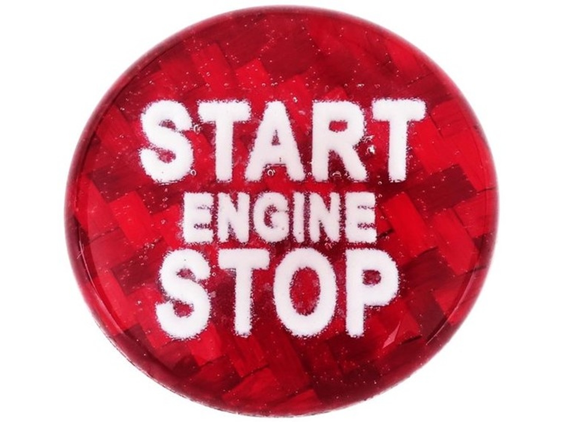 Knob Start/stop Schalter Capa Vermelha