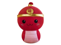 Oferta Especial Mascote Ano Da Serpente 25cm Ásia Sudeste
