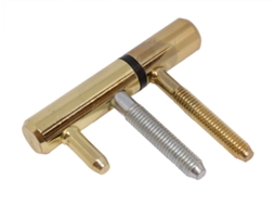 Dobradiça de Furar Latão para Porta de Madeira e Caixilho 14 Mm Cada Peça WOVAR