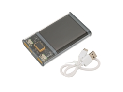 Carregador Portátil 10000mah Pd20w Dual Usb Led