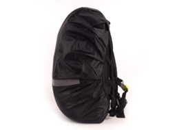 Capa para mochila ultraleve à prova d'água Slowmoose preta com faixa refletiva (capacidade para 30 e 40 litros)