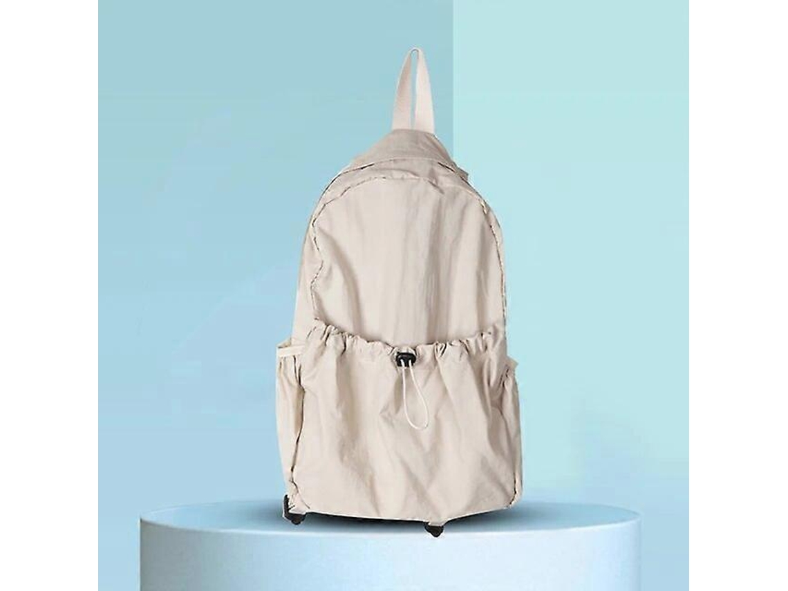 Mochila Leve De Nylon Para Estudantes Do Ensino Médio, Grande Capacidade, Mochila Portátil Com Cordão Para Esportes Ao Ar Livre. Olysi Shop