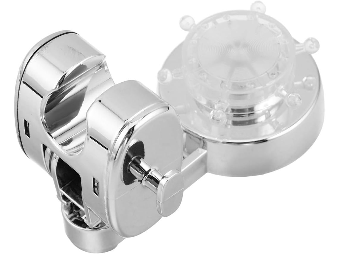 Suporte De Chuveiro Ajustável Supvox, Suporte De Parede Para Chuveiro, Abs, Removível, Forte Aderência, Prata