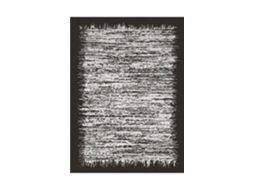 Tapete de sala SHADOW 50 x 80 cm - Preto MANI TEXTILE