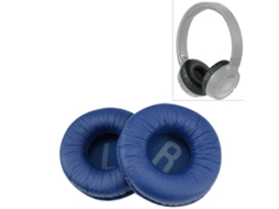 Almofada para Auscultadores JBL T670NC de Orelhas de Espuma Macia Pele Enrugada Azul Sem Compartimentos XIAOMOYU
