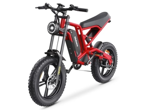 Bicicleta Elétrica 1200w Hidoes B6 50km/h 20 4.0 Disco Hidráulico