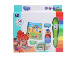 Ats lápiz de Leitura Interativo para Crianças Aprendizagem de Inglês Lógica Animais Brinquedo Educativo Inicial