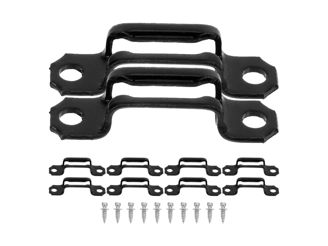 Conjunto De 100 Conectores Ocultos Para Móveis E Armários, Fixadores De Metal Em Aço Laminado A Frio, Conexão Estável E
