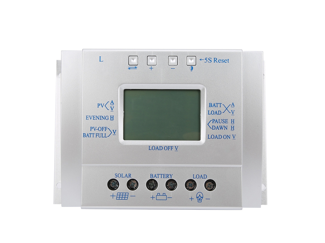 Controlador De Carga Solar Mppt 12v24v60a Lcd