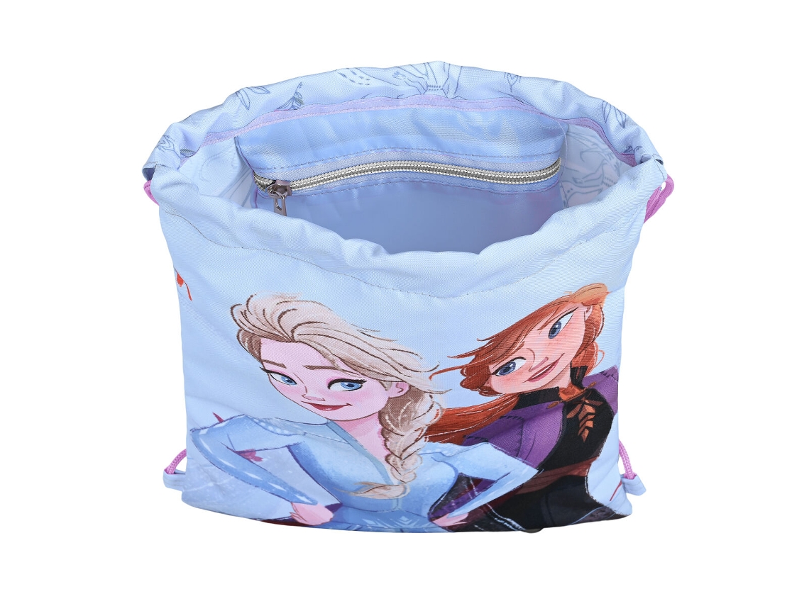 Saco Mochila com Cordas Frozen Believe Lil s Worten.pt