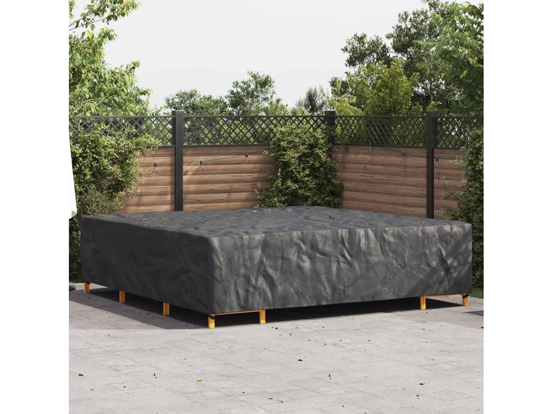 Vidaxl Capa Para Móveis 300 X 300 X 70 Cm 210d Retangular Preto