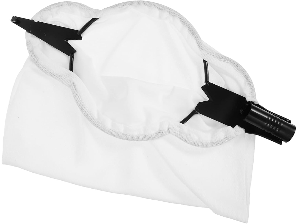 Topbathy Coletor de Frutas Aéreo Besportble, para Jardim, Cesta Colheita Frutas, Maçãs, Acessório Tecido Preto